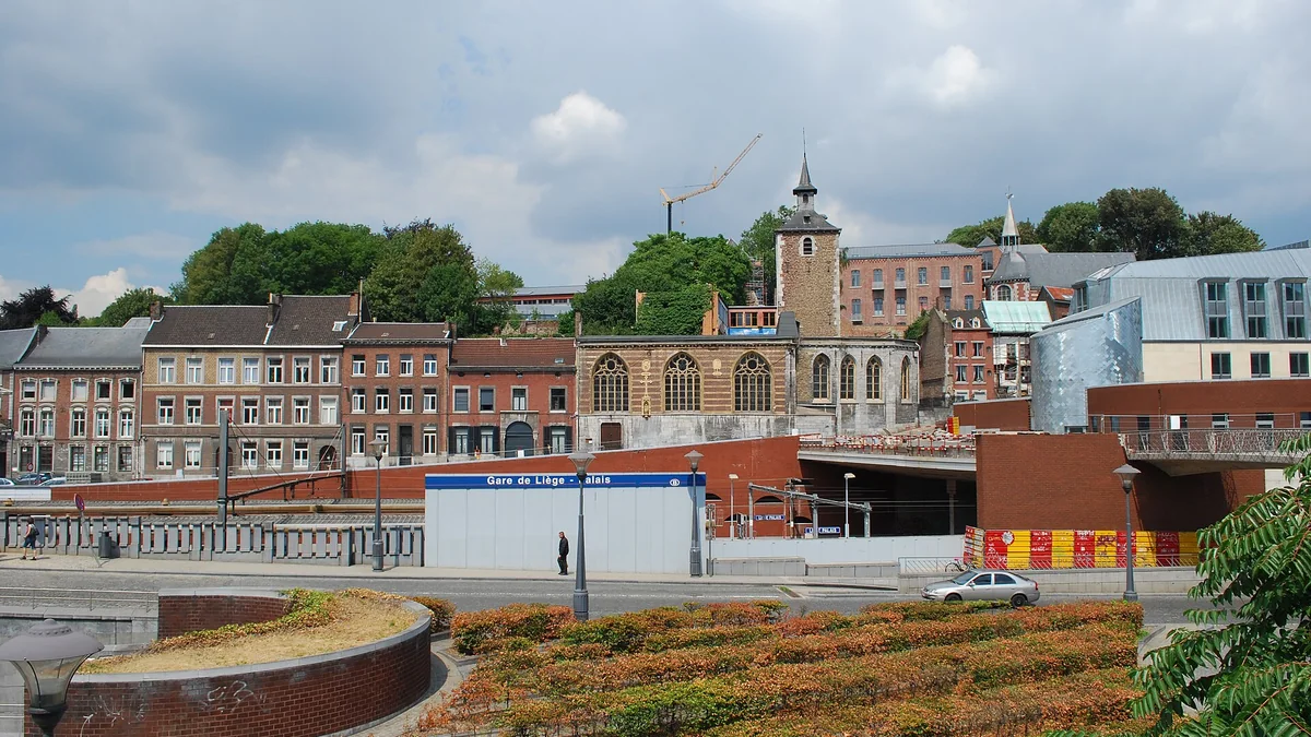 Emprises ferroviaires et paysage urbain à Liège
