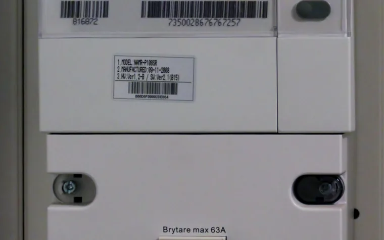 Compteur électronique mesurant la consommation d’électricité